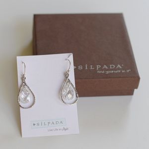 NEVER WORN Silpada Earrings with original box